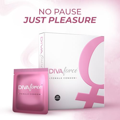 Image of Manforce Divaforce Female Condoms - 2 Count|For Uninterrupted Pleasure| From - India'S No. 1* Condom Brand For Safe Sex