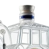 Karafka do whisky w kształcie koparki na alkohol 350 ml - butelka na alkohol z pokrywką | prezent dla mężczyzny ojca dla ojca, do baru domowego, urodzin, ślubu, parapetówki