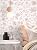 Safiyya 118"x17.3" Pink Floral Wallpaper Peel and Stick Wall Paper Removable Self Adhesive Wallpaper for Bedroom Bathroom Flowers Birds Contact Paper for Cabinets Walls Vinyl Rolls