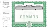 Goes 1501 Common Stock Template - Pack of 100