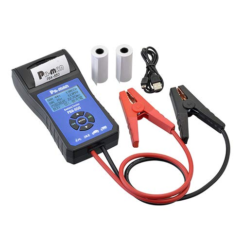 バッテリーアナライザー バッテリーテスター プリンター内蔵 PBA-650 Amazon.co.jp: pa-man バッテリーアナライザー DC12V プリンター付 [ 4