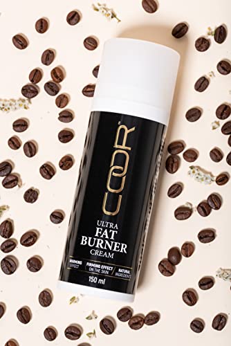 COOR - Ultra Fat Burner Cream - Formato de 150 ml - Contiene Cafeína y L-Carnitina - Ayuda a Mejorar la Firmeza de la Piel - Proporciona Efecto Calor - Crema Corporal Cover