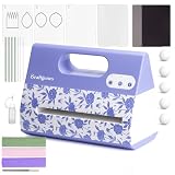 CraftGenes A4 Electric Die Cutting & Embossing Machine, 9 Inch Automatic Craft Machine with Cutting Plates, Embossing Mat & Shim for Card Making, Scrapbooking, Crepe Paper Flowers & DIY Crafts