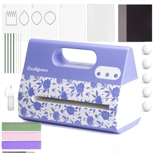 CraftGenes A4 Electric Die-Cutting and Embossing Machine, 9-Inch Opening