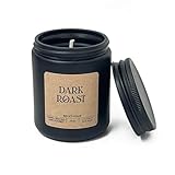 Becky Home 9oz Scented Candle for Men, Coffee Scented, Men Scented Candle, Long Lasting Masculine Scents, Natural Coconut Jar Candle for Home, Bachelor Pad Decor, The Perfect Mens Gift