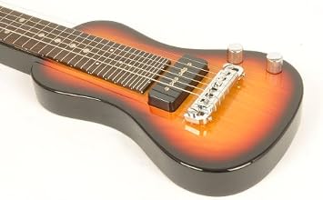 SX Lap 2 Ash 3TS Electric Lap Steel Guitar w/Bag
