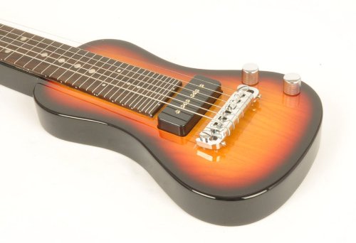 Sx Lap 2 Ash 3Ts Electric Lap Steel Guitar W/Bag #TOP4
