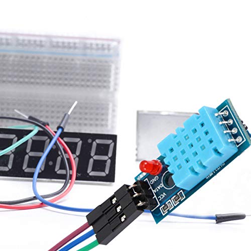 VILLCASE 5Pcs Módulo Sensor de Temperatura E Umidade Sensor de Umidade Digital Módulo de Medição de