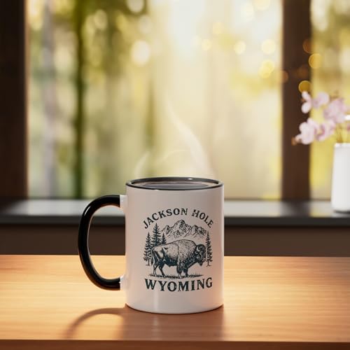 Taza de Cerámica de 11 Onzas Jackson Hole Wyoming Souvenir miniatura 3
