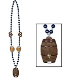 Beistle 50949 Oktoberfest Beads with Keg Medallion, 40-Inch