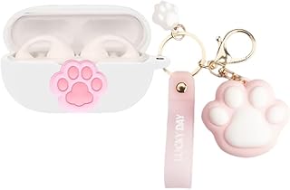 AZEES Sony ambie AM-TW01 用 ケース Sony ambie AM-TW01 保護カバー シリコーン製 カバー 面白い 漫画 耐衝撃 防水 キズ防止 充電便利 全面保護 ソニー イヤホンケース キーチェーン付き Sony ...