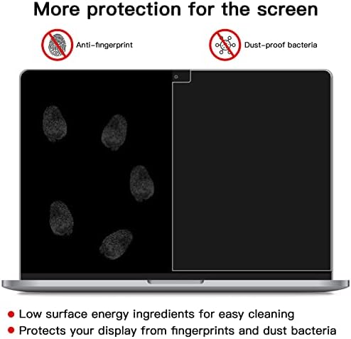 2 Pack Matte Screen Protector for Newest MacBook Air 13.6" 2022 with M2 Chip (Model: A2681), Anti-Scratch Laptop Screen Filter (HD)