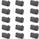 【Parámetros de tamaño】: Tamaño del cuerpo del interruptor (cada uno): 4 x 2,3 x 1,1 cm / 1,6 "x 0,9" x 0,43 "(L * W * T), Diámetro de los orificios de fijación: 3,5 mm / 0,14", Altura del botón: 0. 3cm / 0,12 "