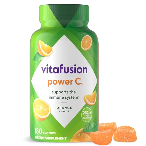 Vitafusion Power C Gummy Immune Support* with Vitamin C, Delicious Orange Flavor, 63ct (21 Day Supply)