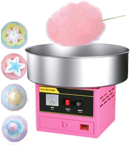 Commercial Cotton Candy Machine 1200W - Electric Floss Maker for Parties, Birthdays & Celebrations - Create Fun Treats Easily at Home or Events