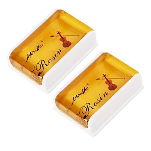 MOREYES - Colofonia para arcos de violín y viola, 2 unidades