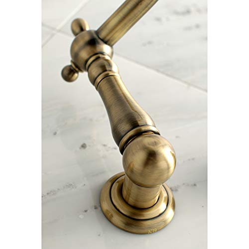 Kingston Brass KS1023AX Wall Mount Tub Filler, Antique Brass by Kingston Brass - Image 3