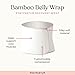 Belly Bandit Postpartum Belly Wrap w/ Bamboo Viscose - Soft Tummy Binder for Pregnancy Recovery, Waist & Core Compression - Maternity Recovery Wrap for C-Section or Natural Delivery - Natural, Medium
