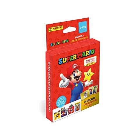 Super Mario Playtime Sticker Collection Set Cover