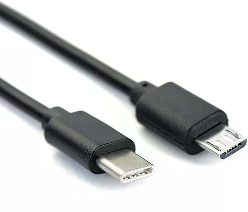 3FT USB C to Micro USB Data Transfer & Charge Cable for Old Devices/Phones | Micro USB for Old Devices & Android Phones | USB-C for MacBook, iPhone 15-17, Samsung, LG, Moto, PC Laptop with a USBC Port
