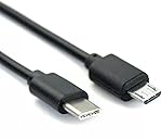 3FT USB C to Micro USB Data & Charge Cable - Micro for Old/Phones, Smartphones, Cameras, Headphones, USB-C Compatible with MacBook, iPhone 15, Samsung, LG, Moto, PC/Laptop with a USBC Port
