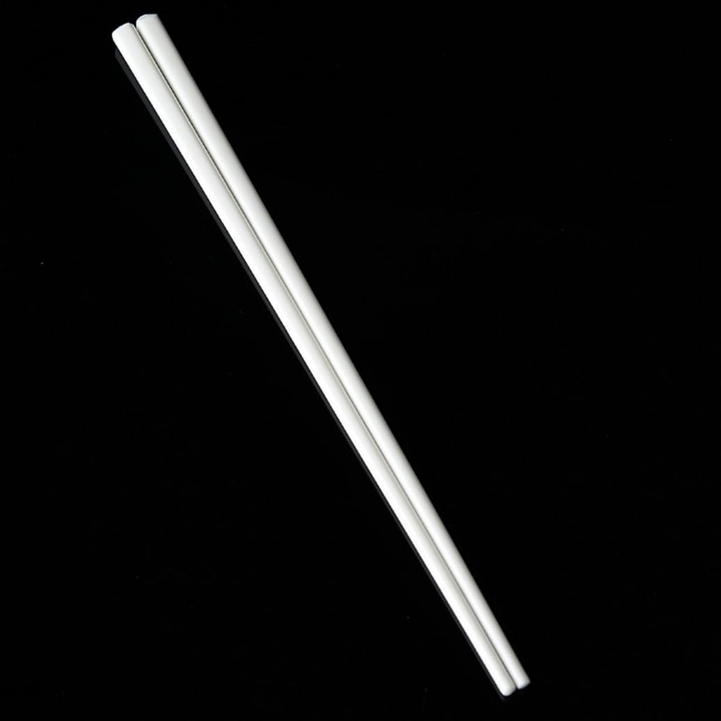 Bopsticks en Porcelaine Premium Ensemble avec boîte-Cadeau, Baguettes en Porcelaine d'os Chinois Blanches, Baguettes en céramique, Baguettes réutilisables 6Pairs