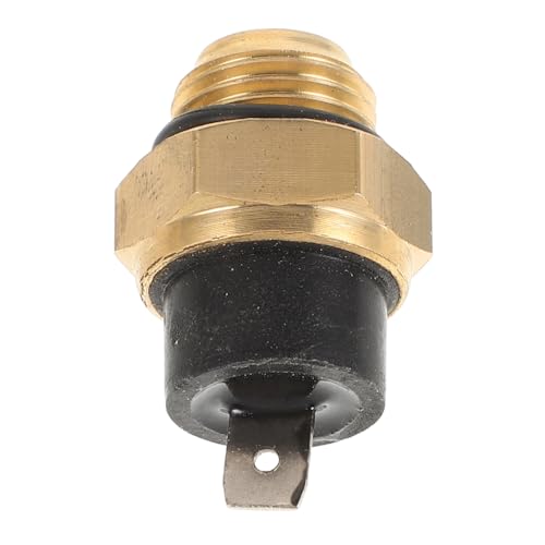 TOPBATHY Interruptor De Detección De Temperatura Para Motocicleta Interruptor Del Ventilador Del Radiador De Metal De Reparación Compatible Con Honda Para Control De Refrigeración Del