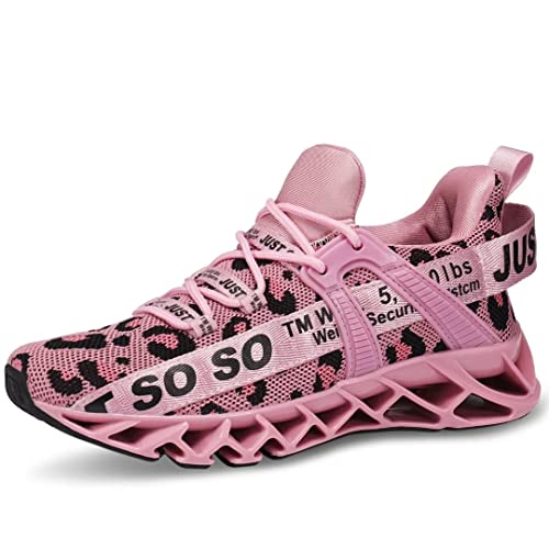 UMYOGO Women's Running Shoes Non Slip Athletic Tennis Walking Blade Type Sneakers