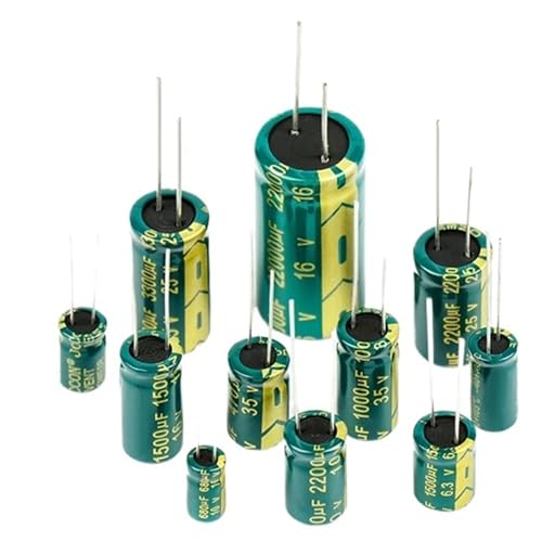 Condensateur 35v100uf électrolytique radial miniature pour réparation alimentation 20x