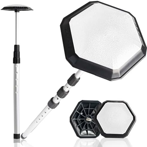 FINGER TEN Golf Travel Bag Support Rod Club Protector Pole Cover Aluminum Adjustable 4 Telescoping Sectio Golf Club Bag Accessories Support System for Golf Bag Durable Portable
