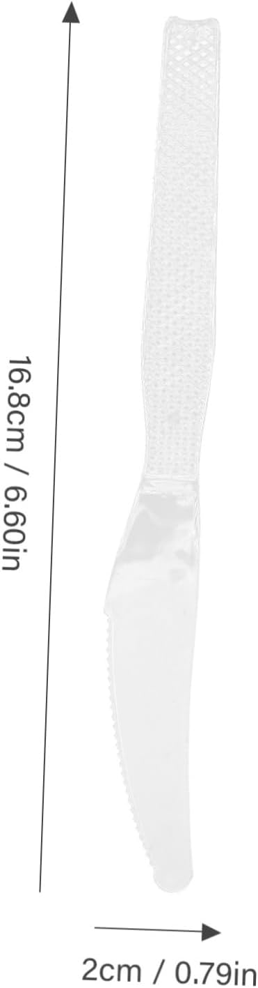 2sets Disposable Plastic Cutters Dining Utensils for Parties Events and Catering Each Elegant for All Occasions