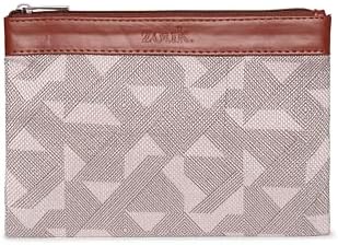 ZOUK Aravalli Abstract Printed Multipurpose Classic Utility Pouch for Women