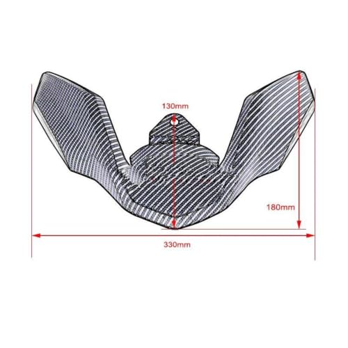 Extension bec avant moto R1250GS évite projections roue