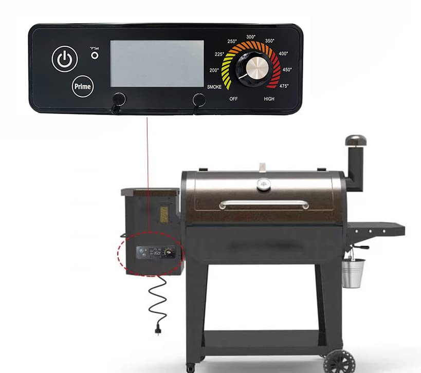 Miniatura 4 de Pieza de repuesto de tablero de control de termostato digital para parrilla Pit Boss (controlador P9)
