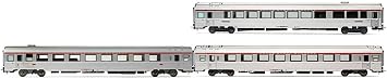 Jouef HJ4197 SNCF, 3-Unit Pack EC Etoile du Nord Set 2/2, Vru, A3rtu and A8u, ep. V Passenger Coaches