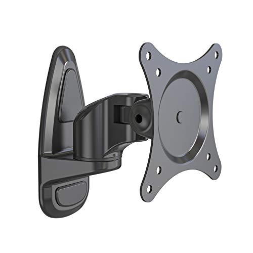 Support Moniteur Mural HFTEK Pour un Bureau Télétravail Minimaliste et Organisé