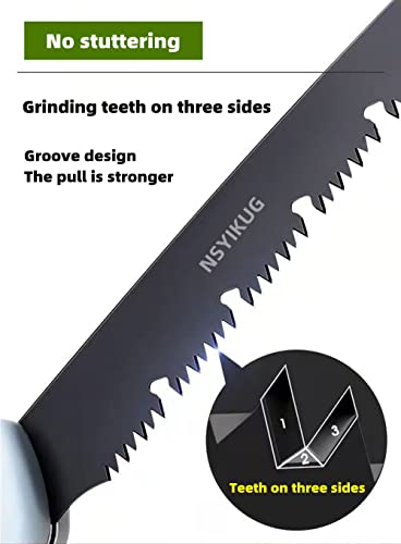 Folding Saw Camping Saw,8.2 Inch Blade Hand Saw,Sk5 Steel,Hand Pruning Saws,Suitable For Camping,Gardening,Hunting,Cutting Wood,Pvc #TOP3