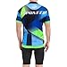 sponeed Men's Bike Jersey Bicycle Ride Shirt Tops Full Zip Breathable US XL Multi
