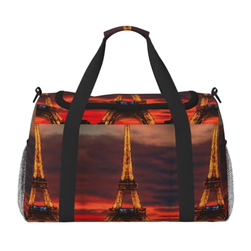 Bolsa de viaje grande impermeable y plegable Tower Paris para deportes y natación eficiente