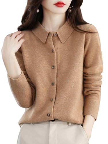 RUCPUW 100% Merino Wool Sweaters Women's Fall Winter Warm Soft