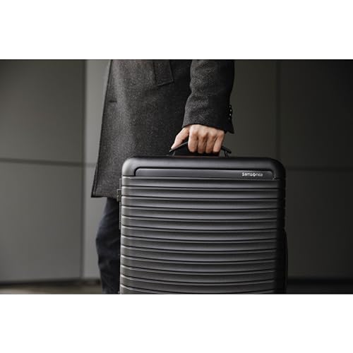 Samsonite Framelock Max Hardside Luggage with Spinner Wheels, Lightweight zipper-less (Asphalt Black, Large Spinner) by Samsonite - Used condition - Image 7