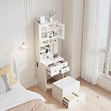 GarveeLife-Compact Vanity with Charger Station