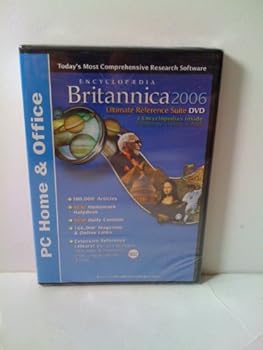 DVD-ROM Encyclopedia Britannica 2006 Ultimate Reference Suite DVD - PC Home and Office Version - Windows/Macintosh Book