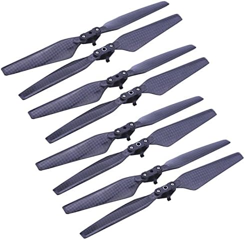 8pcs Carbon Fiber PropellerFit for DJI Mavic Pro Drone Spare Parts Quick Release 8330 Folding Props Replacement Blade Accessory Replacement Propeller