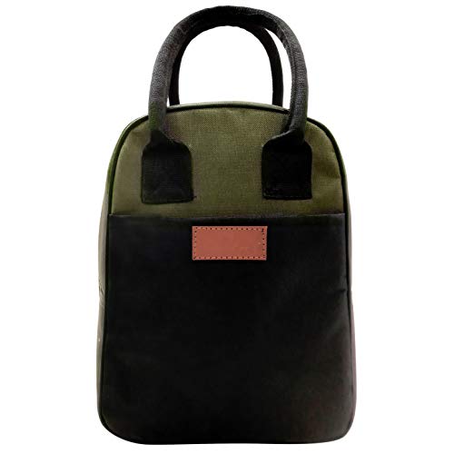 MARINE PEARL Thermal Lunch Hand Bag with Bottle Holder- Tiffin Bag for Men, Women & Kids with Spacious Front Pocket (B082YZ56RL) Amazon Price History, Amazon Price Tracker
