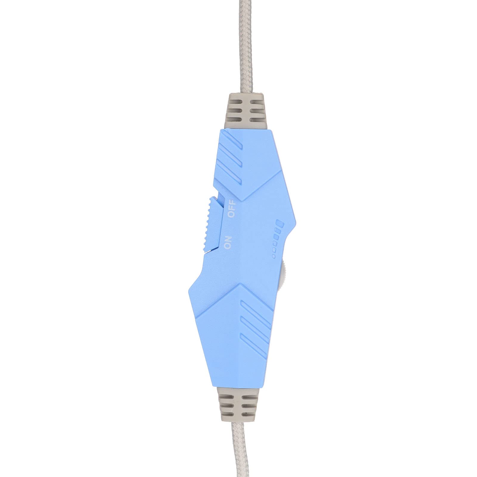 Cuffie da Gioco Cat Ear, Driver da 50 MM Surround Ear Design con Cancellazione Del Rumore Spina per Microfono Cuffie da Gioco con USB e Spina da 3,5 MM, 20Hz‑20KHZ Microfono Muto per PC(Blu)