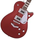 Gretsch G5220 Electromatic Jet BT Single-Cut Solid Body 6-String Electric Guitar with V-Stoptail, 12-Inch Laurel Fingerboard, and Set-Neck (Right-Handed, Firestick Red)