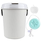 Lavadora de escritorio, diseñada de gran capacidad de 8L, se puede utilizar para lavar ropa interior, ropa de bebé, etc.