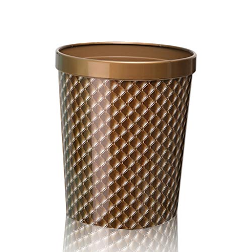 Papelera de cuero sintético para cocina y baño que decora tu hogar con clase