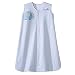 Halo SleepSack Cotton Wearable Blanket, Blue Stripe, Small